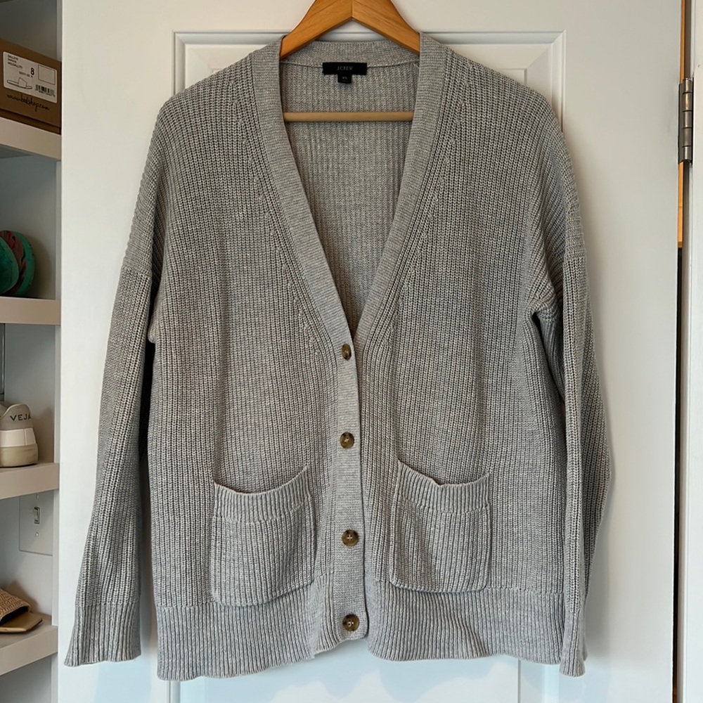 V neck Cotten blend j crew sweater